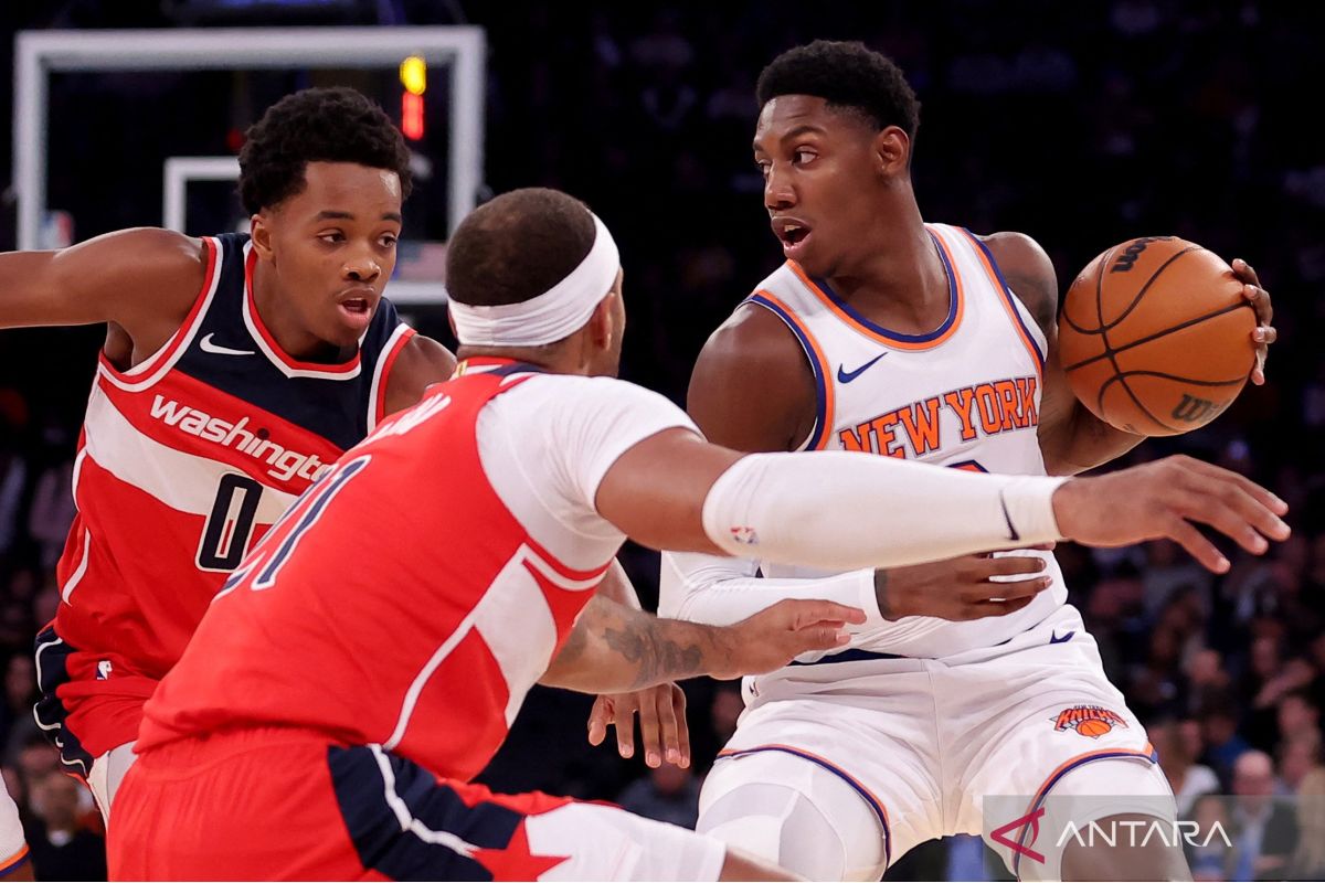 Perkawinan NBA Pramusim: Perlawanan antara New York Knicks melawan Washington Wizards