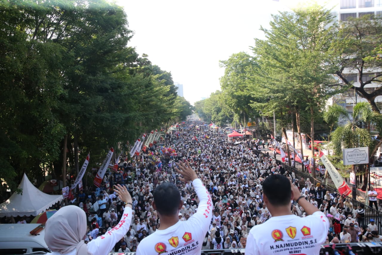 Rekor MURI Dicapai dengan Pembacaan Sumpah Pemuda di Makassar yang Diikuti oleh 500 Ribu Peserta Menurut Politisi Gerindra Najmuddin