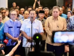 Prabowo Memberikan Jawaban Singkat Mengenai Alasan Absennya Gibran saat Pengumuman sebagai Cawapres