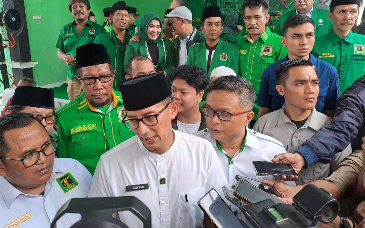 Sandiaga Uno Meminta Calon Legislatif PPP Bekerja Keras Menjelang Pemilu 2024