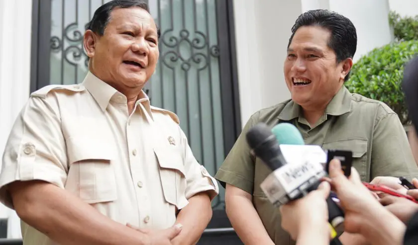 Erick Thohir Menyatakan Dukungan Kepada Prabowo