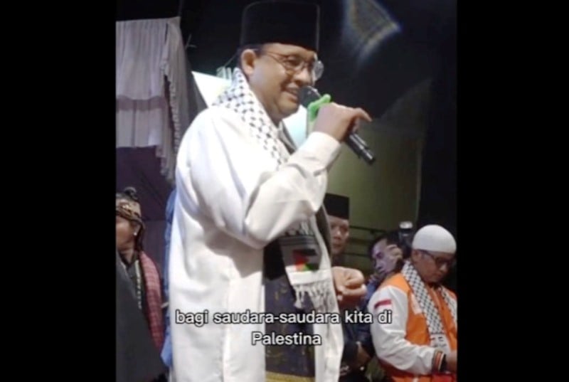 Doakan Palestina Bersama Masyarakat di Bukittinggi, Hanya Pasangan AMIN yang Berani Melakukannya Bersama Warganet