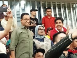 Anies Baswedan Diteriaki ‘Presidenku’ saat Tonton Piala Dunia U-17 antara Brazil vs Argentina di JIS