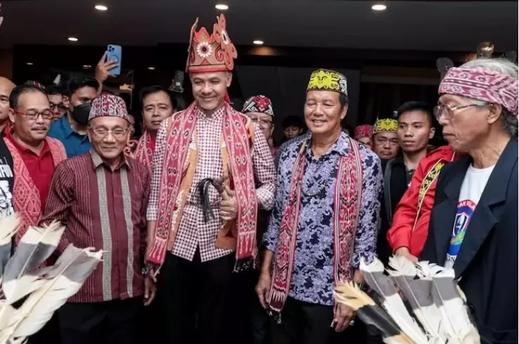 DAD Kalbar Mendukung Ganjar Pranowo dan Mahfud MD Serta Menitipkan Tiga Aspirasi