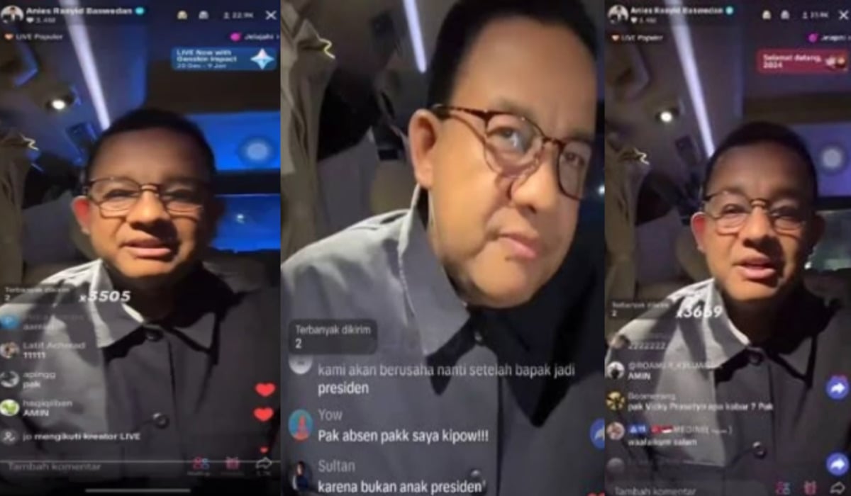 Obrolan Live Anies di TikTok Menuai Aspirasi dan Mendunia: Pesan yang Menginspirasi