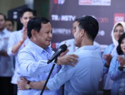 Prabowo Memuji Performa Memukau Gibran di Panggung Debat Pilpres 2024