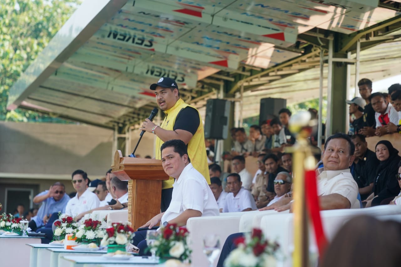 Menteri Pemuda dan Olahraga Menghargai Kontribusi Prabowo Dalam Pengembangan Sepak Bola