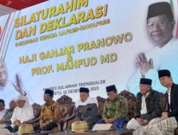 Bertemu Tokoh Agama ‘Mataraman’, Mahfud Soal Pentingnya Perhatikan Rekam Jejak Calon Pemimpin bagi Masyarakat