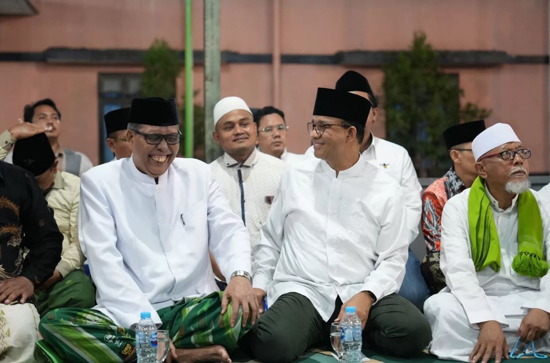 KH Subhan Makmun Mantan Rais Syuriah PBNU Membuktikan Dukungannya terhadap AMIN dalam Pilpres 2024