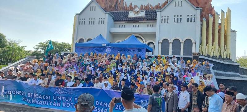 Muhammadiyah Makassar Mendeklarasikan Indonesia sebagai Saksi Pemilu Damai dengan 6 Poin Pentingnya