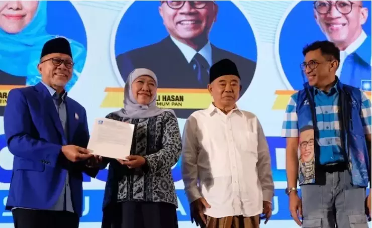 PAN secara resmi mengumumkan Khofifah Indar Parawansa sebagai Calon Gubernur Jawa Timur 2024