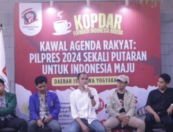 Ratusan Mahasiswa di Yogyakarta Mengikuti Kopdar Formasi Indonesia Moeda untuk Dukung Gagasan Pilpres Sekali Putaran