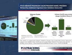 Survei Poltracking: Popularitas Prabowo-Gibran di Jatim Mencapai 60,1%, Angka Terus Meningkat