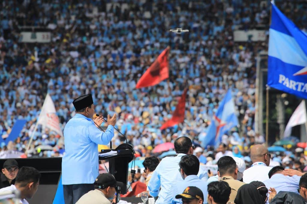 Prabowo Subianto Mulai Kampanye Besar-besaran Lebih Awal, 600 Ribu Warga Kumpul di GBK