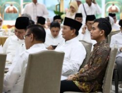 Prabowo Subianto Hadiri Bukber Partai Golkar Bersama Gibran, Menegaskan Menghormati Proses dan Menunggu Putusan MK