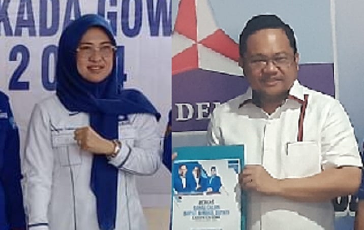 DM-Husniah Berlomba Mendapatkan Dukungan Demokrat Gowa