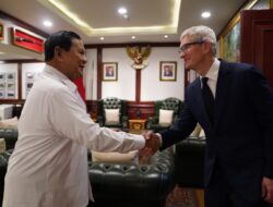 Apple’s CEO Tim Cook Pays a Visit to President-Elect Prabowo Subianto After Sending a Congratulations Letter