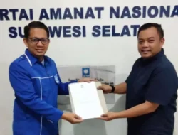 Annar Sampetoding Menjadi Pendaftar Pertama dari PAN untuk Pilkada Sulsel