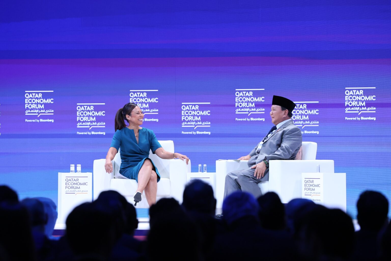 Prabowo Subianto Reveals Government Focus at the Qatar Economic Forum: Food, Energy, and Downstreaming