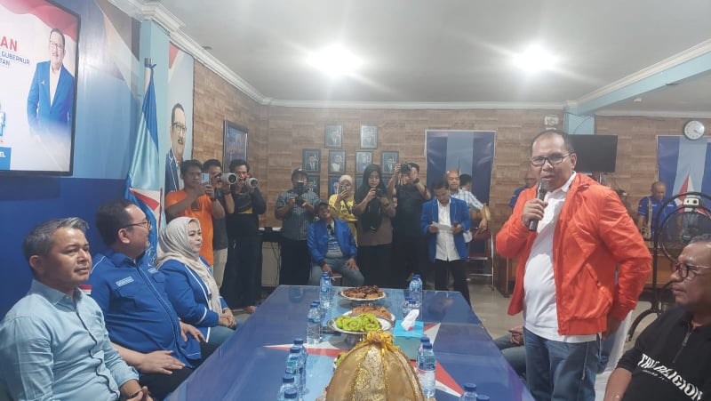 Kenang Awal Danny Pomanto Dipilih Demokrat untuk Kembali Memimpin Sulsel, Kembalikan Formulir Bacagub