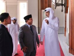 Prabowo Subianto and Gibran Rakabuming Raka Hold Meeting with Emir of Qatar and Qatar PM, Discuss Collaboration and Gaza Assistance