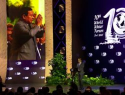 Jokowi Presents Prabowo Subianto as the Future President at the 10th World Water Forum 2024 in Bali