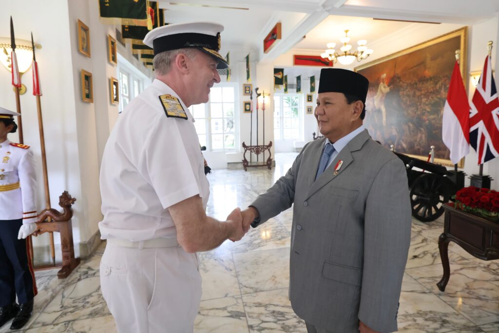 Prabowo Subianto meets with UK Chief of Defence Staff to enhance RI-UK defense cooperation