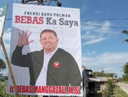 Dukungan Banjir untuk Bebas Manggazali Menyambut Pilkada, Baliho dan Banner Berbagai Macam Model Menyebar Hingga ke Desa