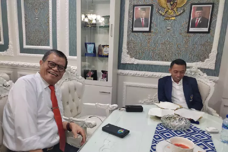 Husain Syam Bertemu dengan Syaharuddin Alrif di DPRD Sulsel, Mencari Dukungan NasDem untuk Maju Pilkada Sulbar