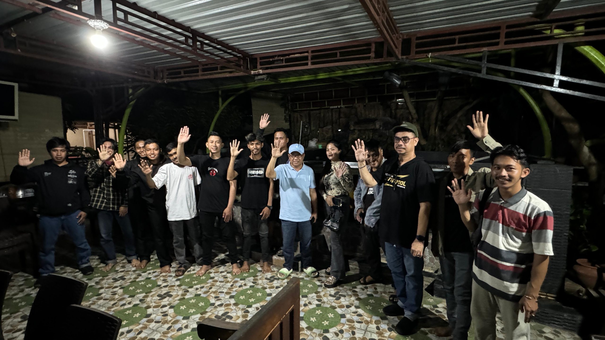 Komunitas Motor One Blood Berkomitmen untuk Mendukung Manggazali Menjadi Bupati