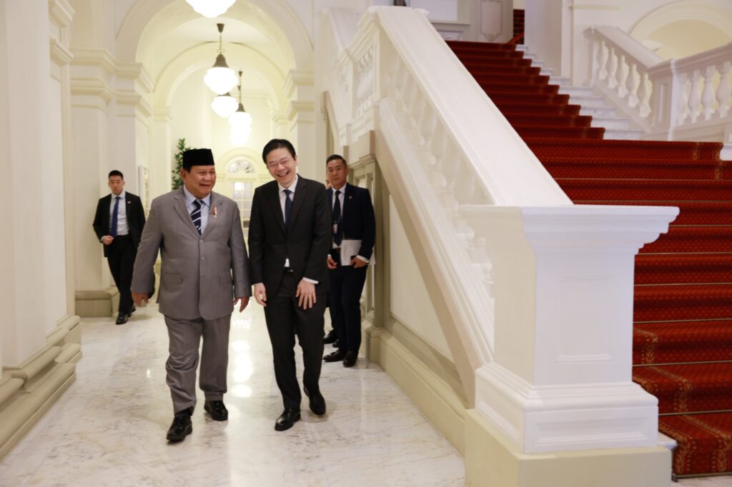 Prabowo Subianto Congratulates Singapore’s New Prime Minister and Talks about Enhancing Defense Partnership