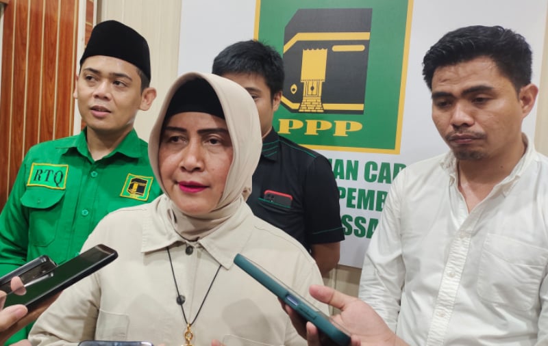 Legislator PPP Mempersembahkan Posko untuk Indira dalam Pilwalkot Makassar