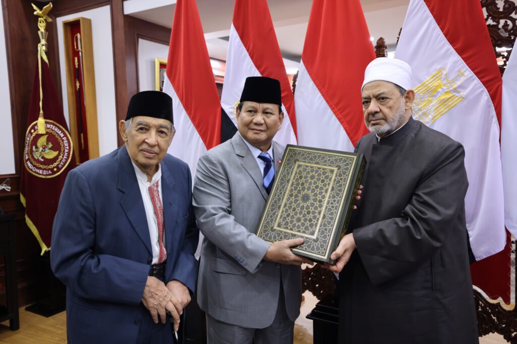 Grand Imam of Al Azhar offers prayers for Prabowo Subianto’s successful leadership in Indonesia