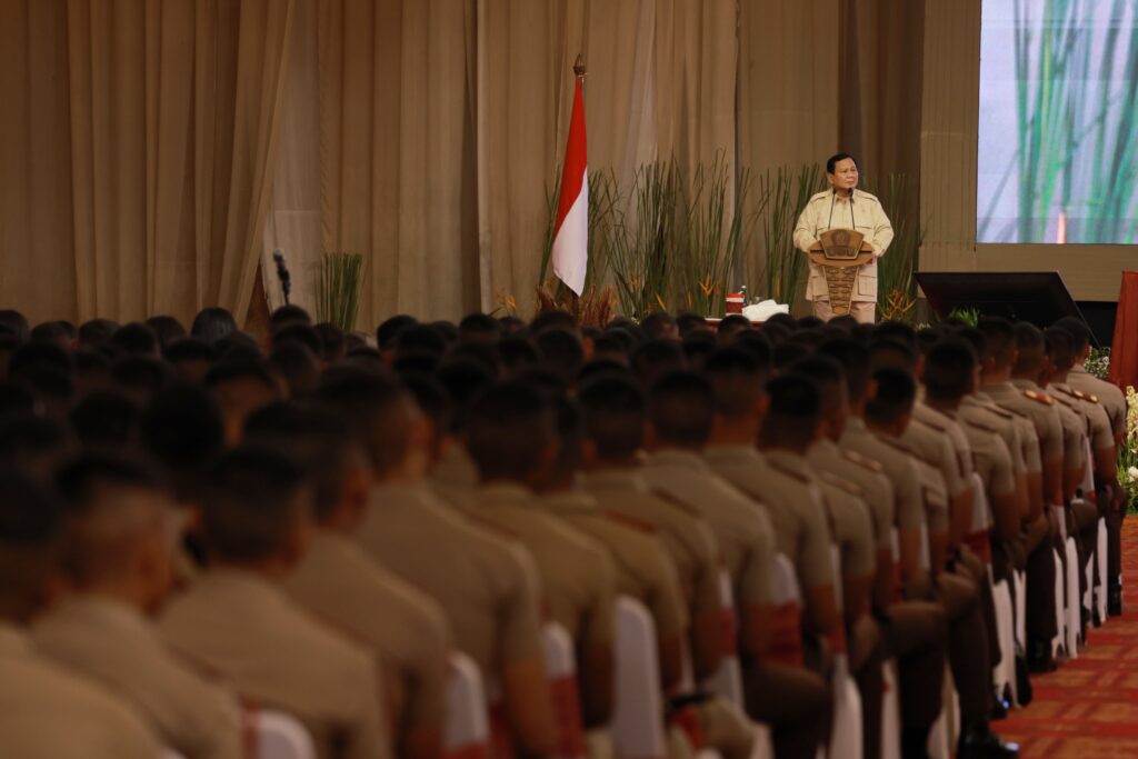 Prabowo Subianto to TNI-Polri Cadets: The Profession is Honorable and Noble, But Sacrifice is Required