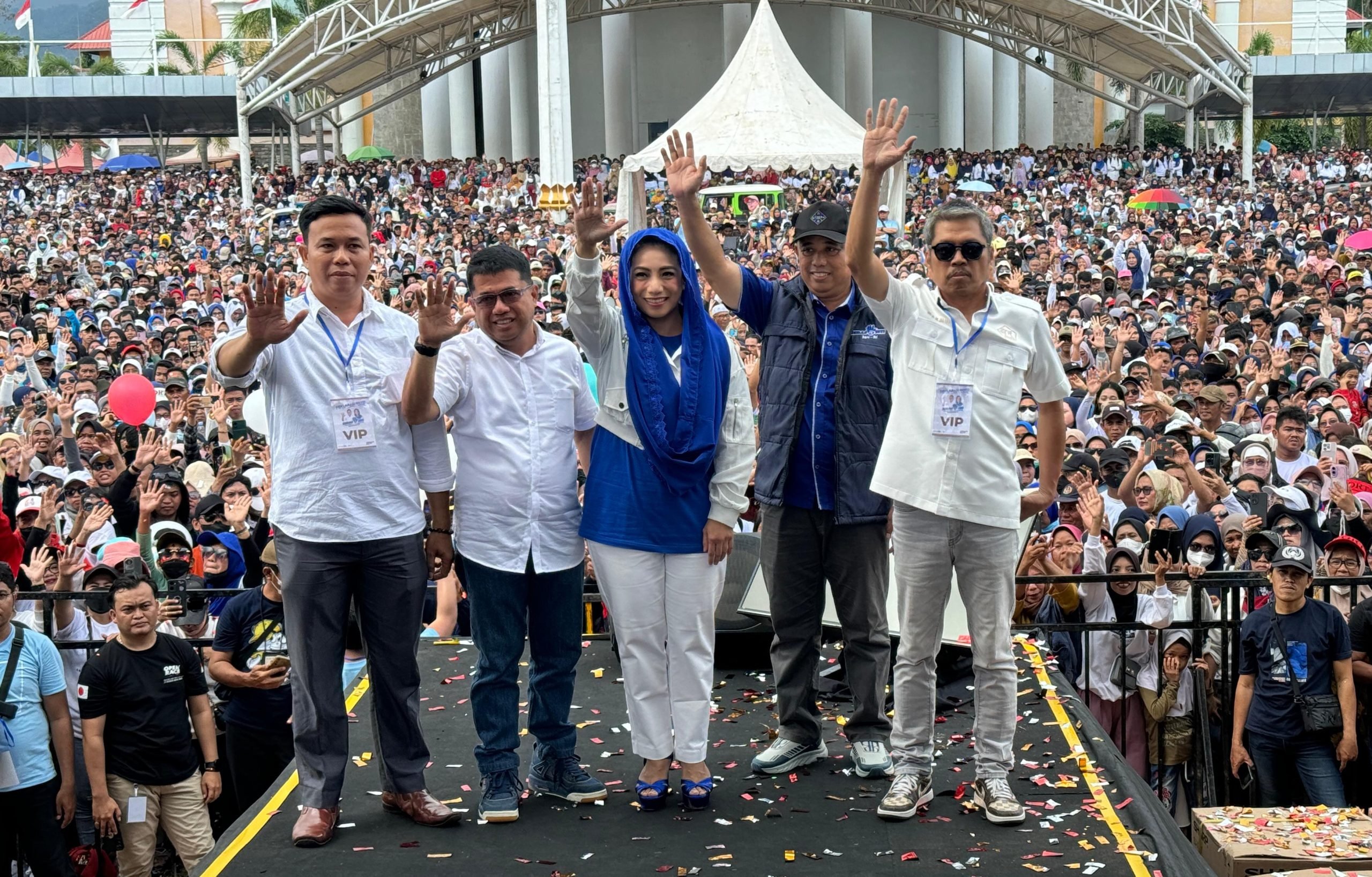 Deretan Pejabat dan Petinggi Partai yang Menghadiri Deklarasi Besti