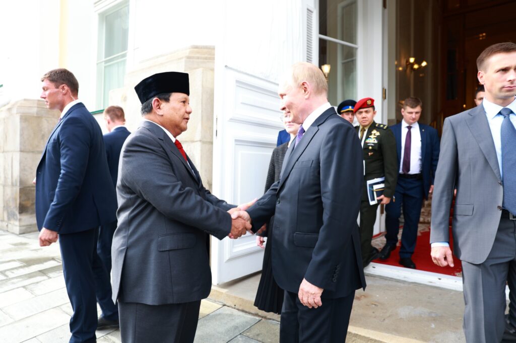 Prabowo Subianto Highlights Russia’s Support for Indonesia’s Military, Describes Russia as a ‘Good Friend’