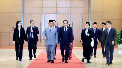 Prabowo Subianto Meets Vietnam’s Prime Minister, Commends Independence Struggle