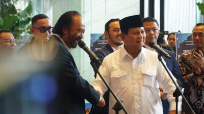 Setelah Pertemuan Prabowo-Surya Paloh, Apakah Nasdem Memiliki Peluang Mendapat Jatah Menteri?