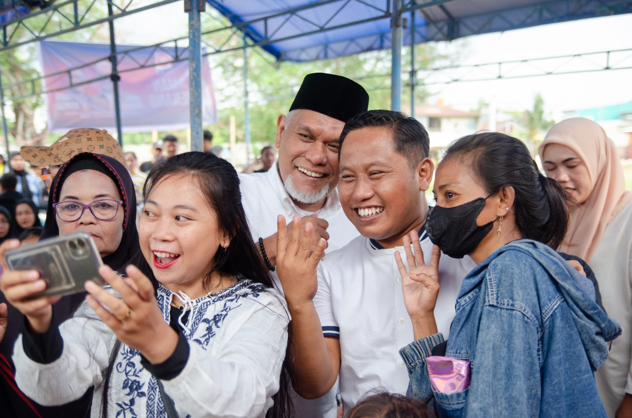 Narji, Komedian yang Membara Dukung Emak-Emak Memilih dengan Aman di Pilwali Makassar