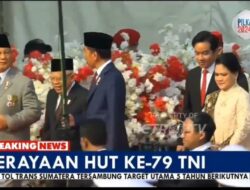 Prabowo dan Gibran Disorot setelah Terlihat Kembali di HUT TNI, Dokter Tifa Menyebut Dia Membetulkan Dasi sebagai Tanda Gelisah