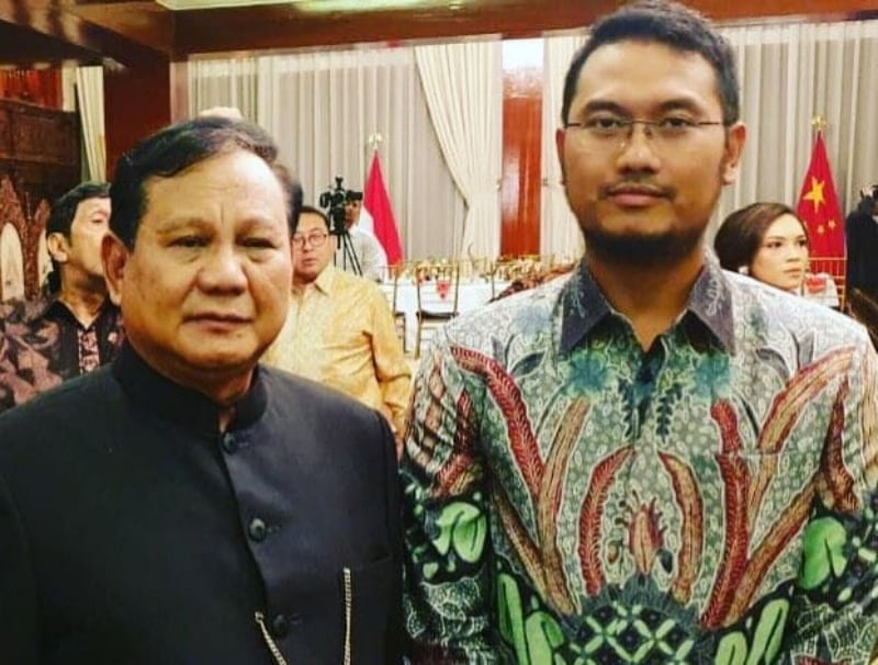 Andi Seto Mengikuti Konvoi Presiden Prabowo ke Istana Negara