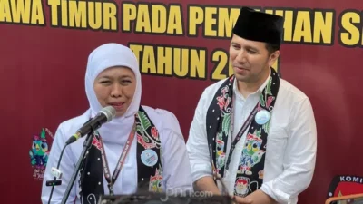 Pasangan Khofifah Indar Parawansa-Emil Dardak Masih Memimpin dalam Survei Indopol untuk Pilgub Jatim