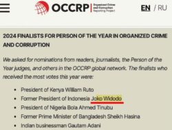 Jokowi Masuk Finalis Pemimpin Terkorup Dunia: Analisis Warganet
