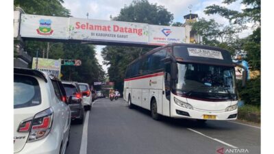 Tips Lancar Mudik Lebaran: Kendaraan Jalur Bandung-Garut Padat?