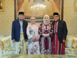 Silaturahmi Lebaran: IAS dan Nurdin Halid Diskusikan Politik Golkar Sulsel