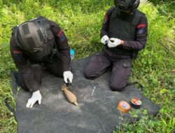 Mortir Aktif dan Tim Jibom Bergerak di Tolitoli