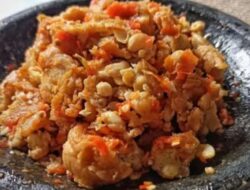 Resep Tempe Geprek Sambal Bawang Pedas dan Gurih
