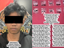 Penangkapan Terduga Pengedar Narkotika oleh Polsek Samarinda Kota