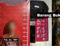 Razia Polsek KP Samarinda Sita 11 Poket Sabu