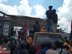 Tuntutan Aliansi Mahakam: Aksi Demonstran Ricuh